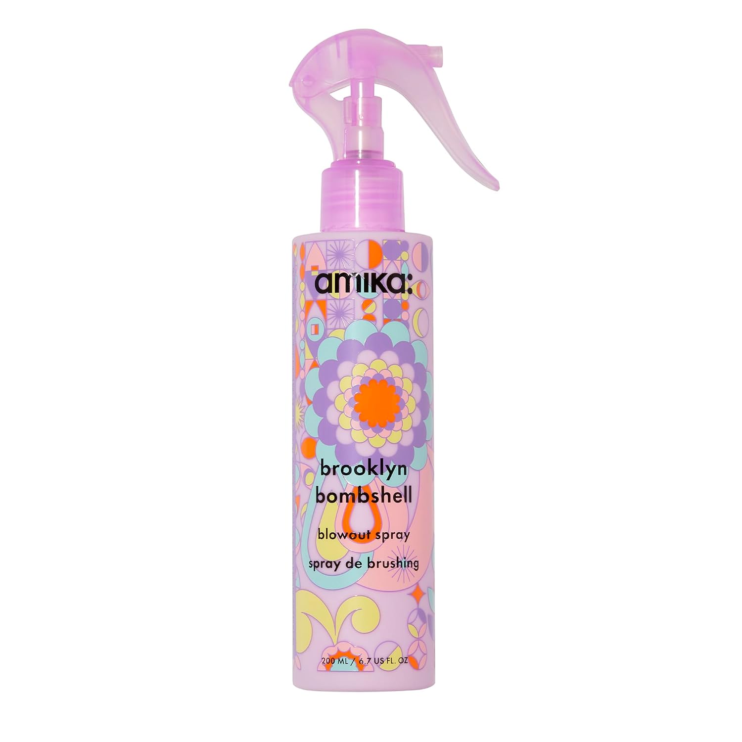 Detalle de amika AM50.13658 Brooklyn Bombshell Blowout Spray, 200 ml Heat-Protection Mist