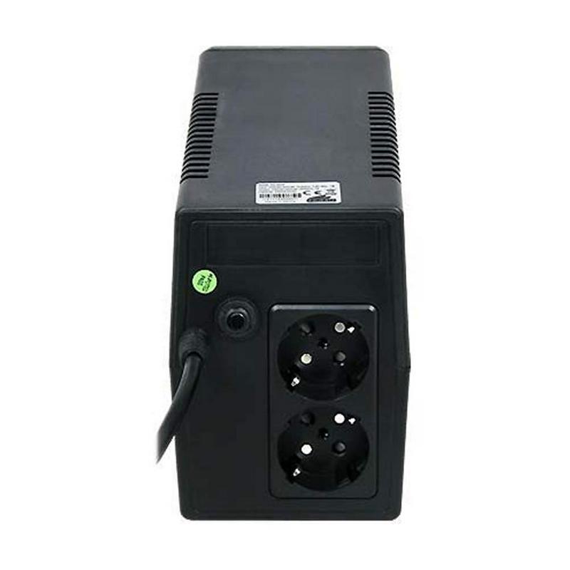 Detalle 2 de Phasak PH 9408 800VA SAI interactivo con 2 salidas AC