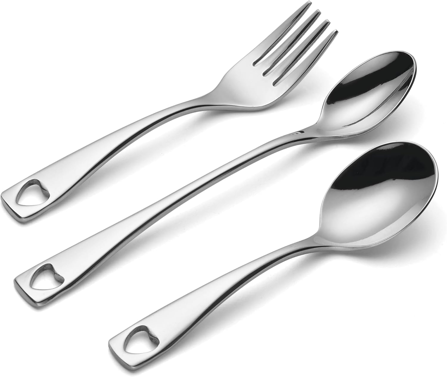 Detalle 2 de Oneida Baby Flatware Set, 18/10 Stainless Steel