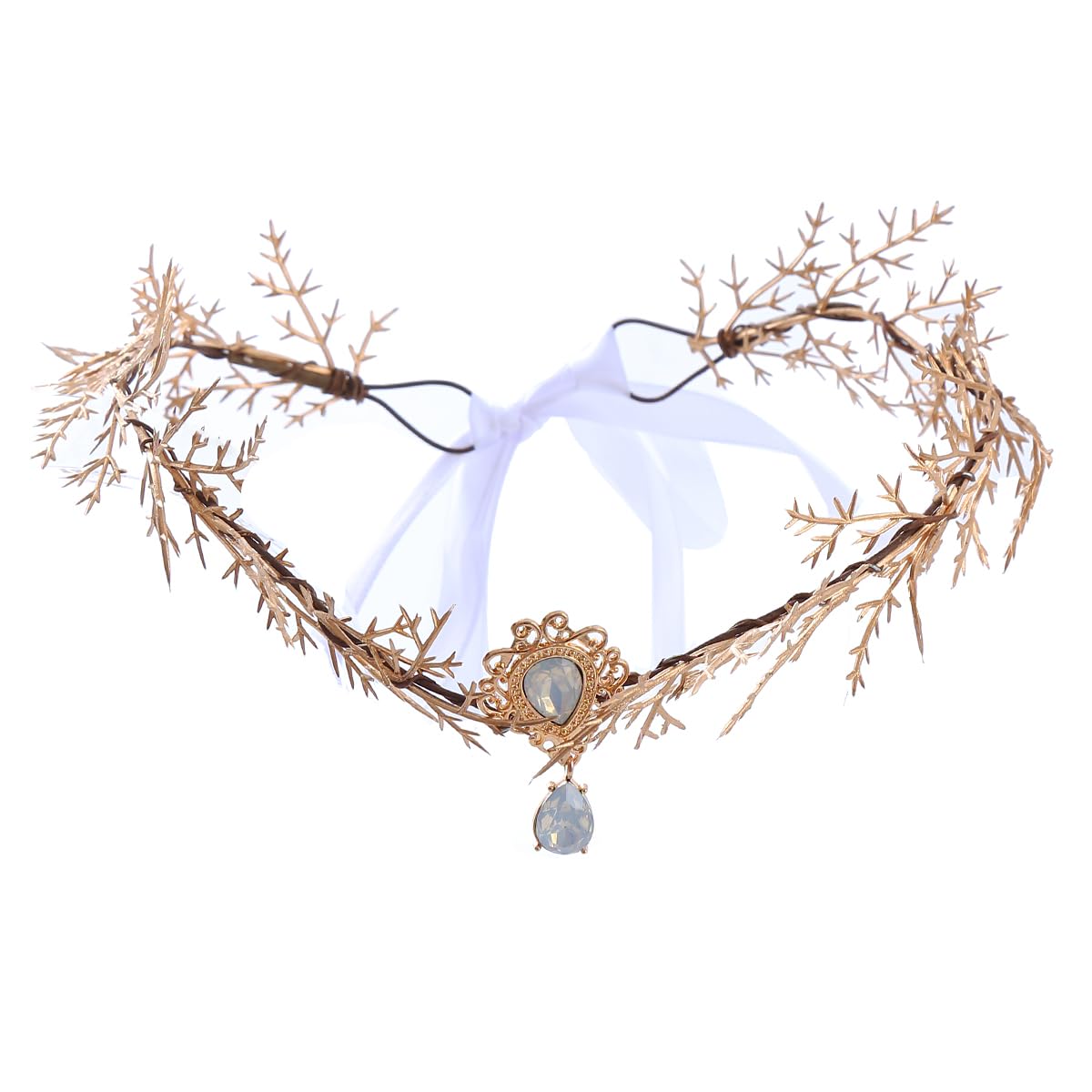Detalle 2 de Vivivalue Flower Crown Headband, 17.8-Inch