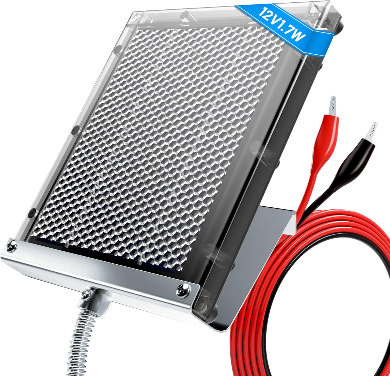 Detalle de POWOXI 12V Solar Panel for Deer Feeder ⚡