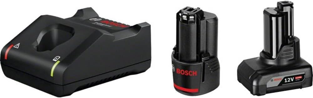 Thumbnail 1 de Bosch Professional 12V System Battery Set: 2 batterie GBA 12V 2.0 Ah + caricatore rapido GAL 12V-40