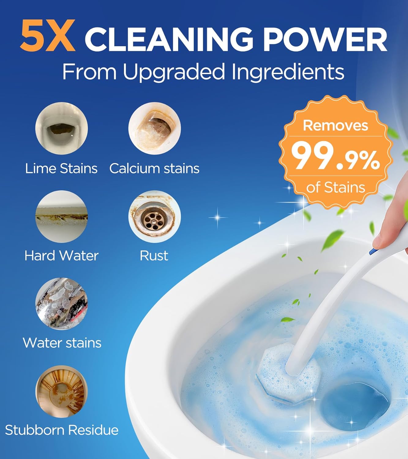 Thumbnail 1 de Clorox Toilet Wand 64 Count Refills ⚙