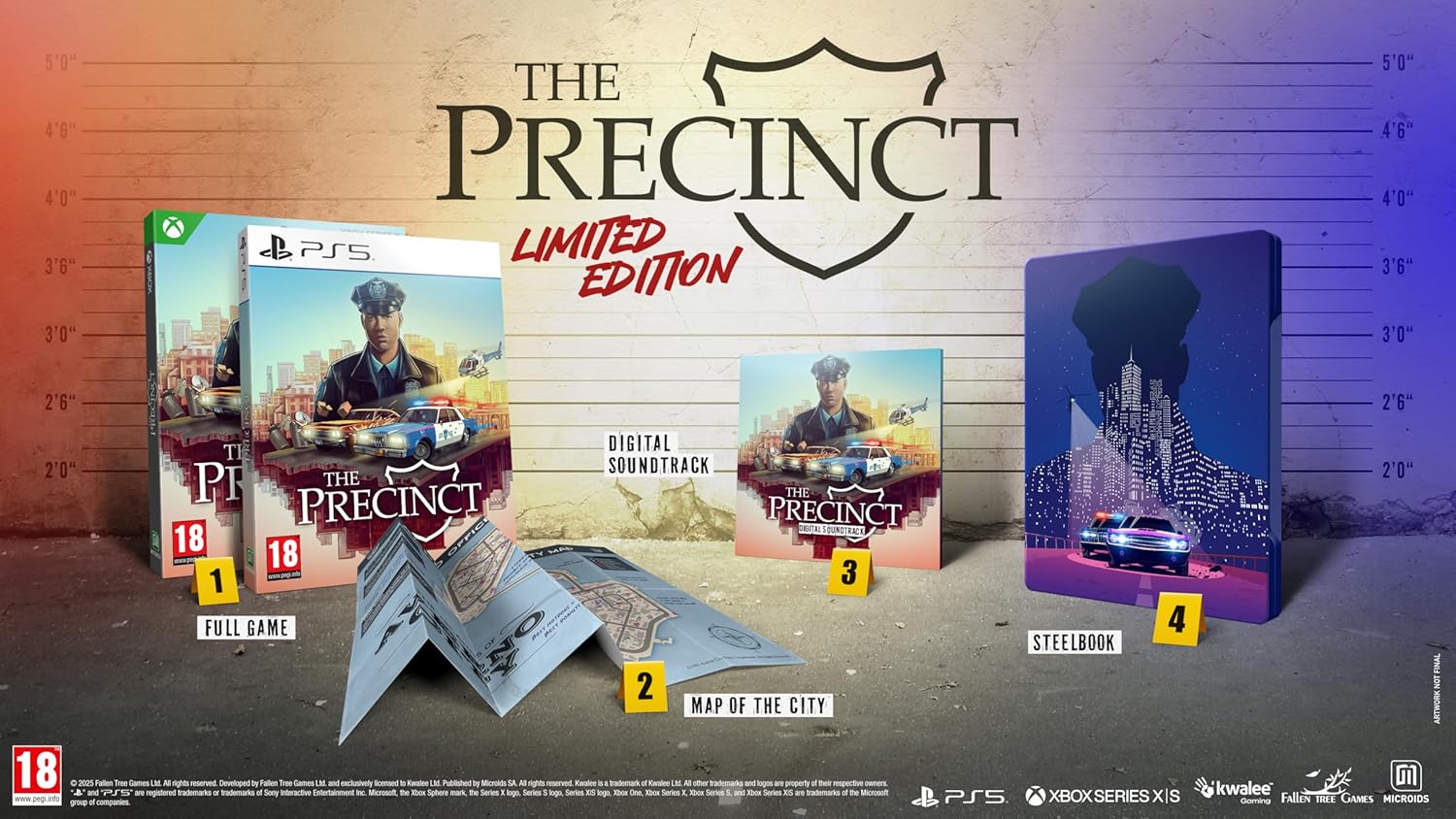 Thumbnail 1 de The Precinct – Limited Edition (Xbox) with SteelBook, Averno City map and digital soundtrack