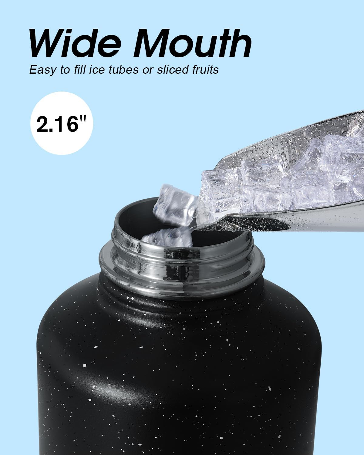 Detalle 2 de Coolflask 64 oz Insulated Water Bottle
