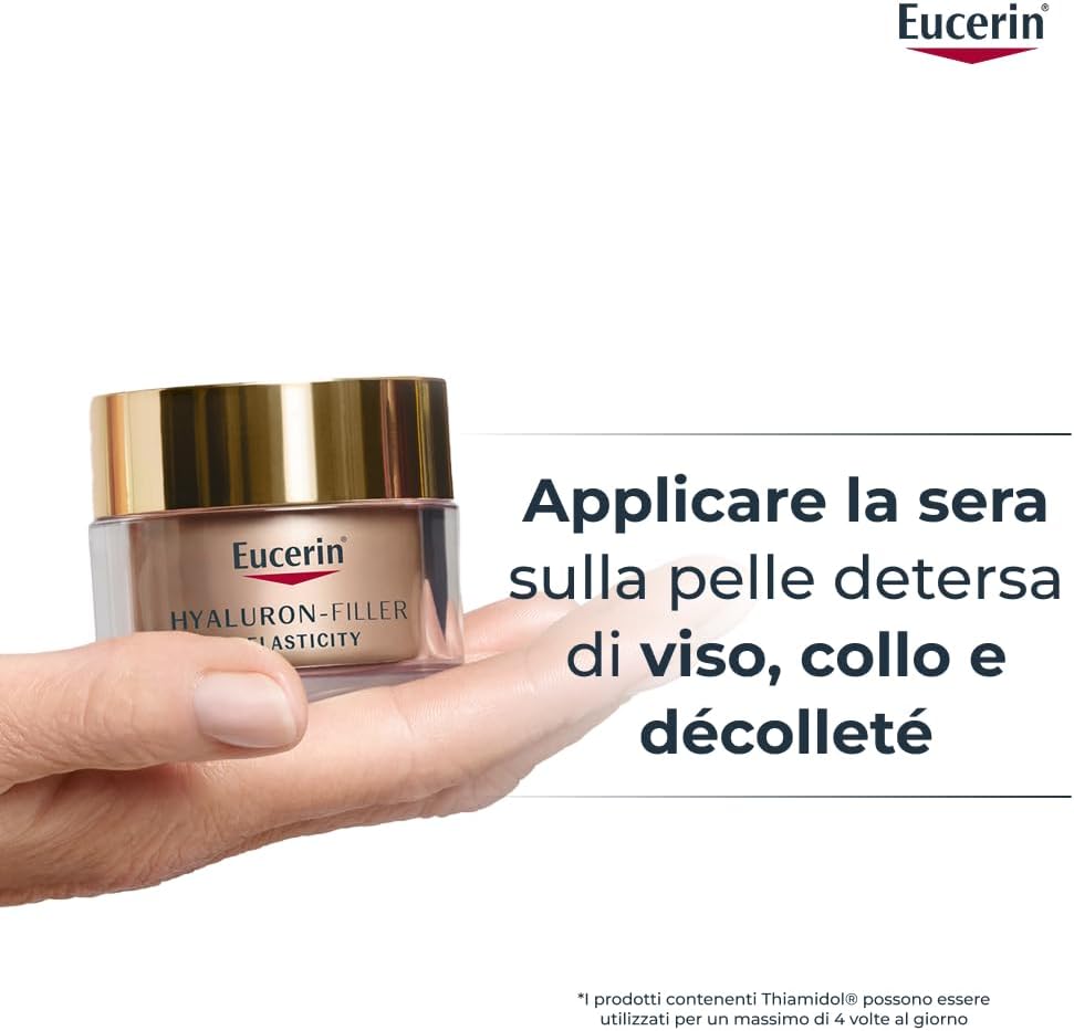 Thumbnail 6 de Eucerin Hyaluron-Filler + Elasticity Refill Crema Viso Notte 50 ml: ricarica antimacchie e anti-età