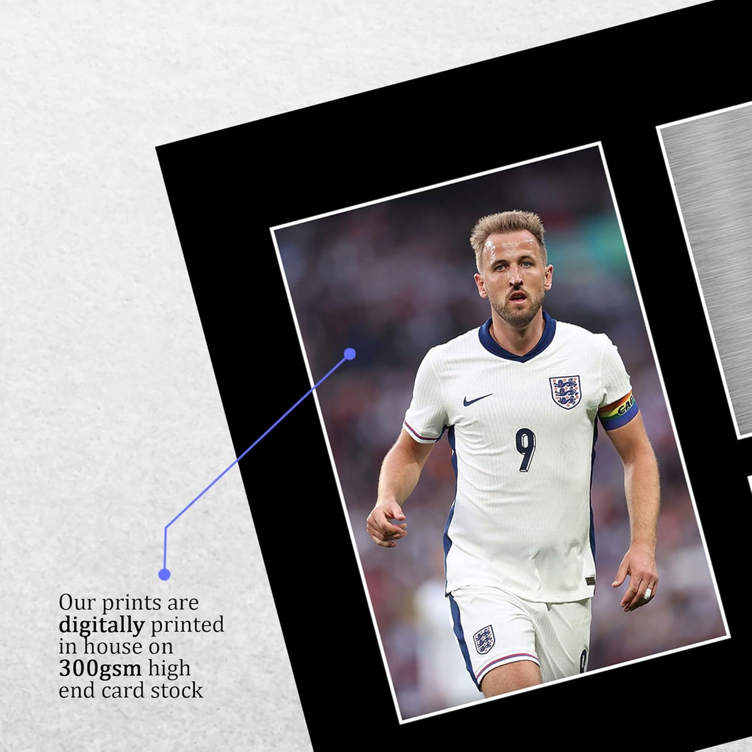 Thumbnail 3 de HWC Trading Harry Kane signed A4 photo display gift (England)