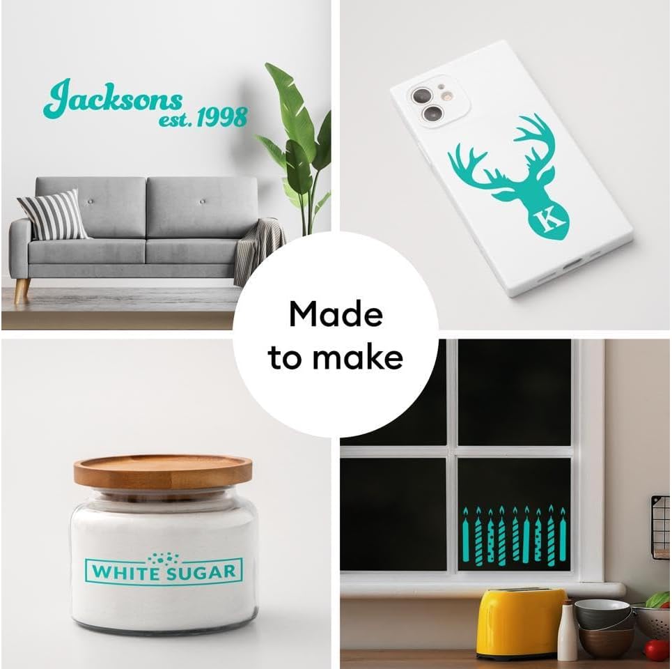 Detalle 2 de Cricut Premium Vinyl Sampler Tropical – Removable 🎨