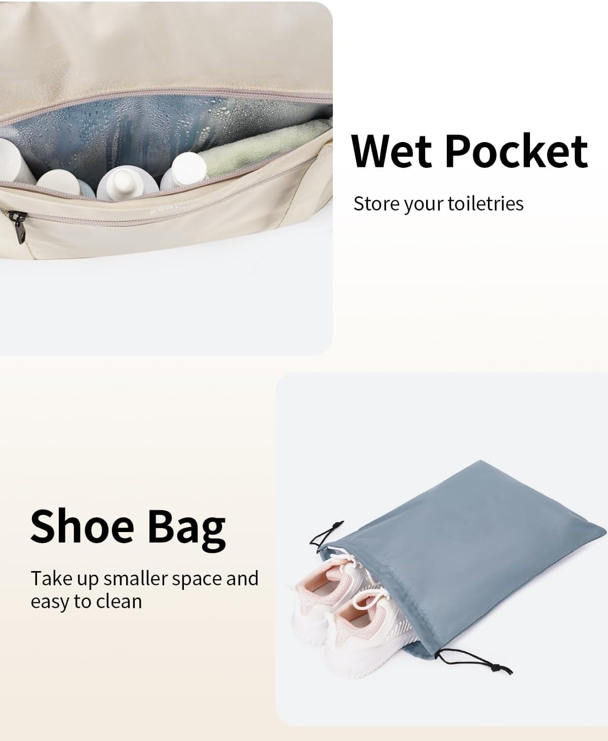Thumbnail 5 de ECOHUB Easyjet Underseat Cabin Bag - 45x36x20 cm, Laptop Compartment & Wet/Shoe Bags