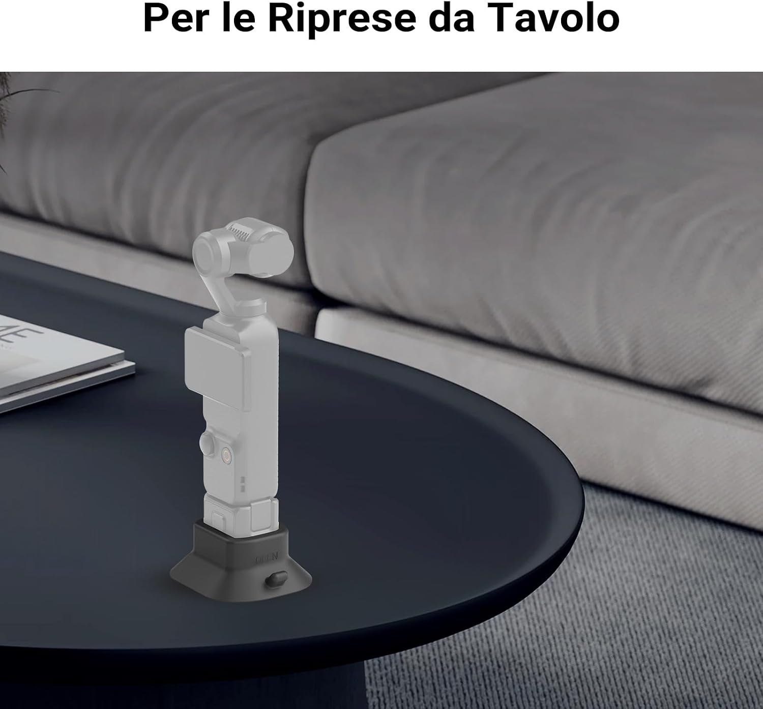 Thumbnail 2 de NEEWER BASICS Base a ventosa in silicone per DJI Osmo Pocket 3 e 4, supporto da tavolo AC023