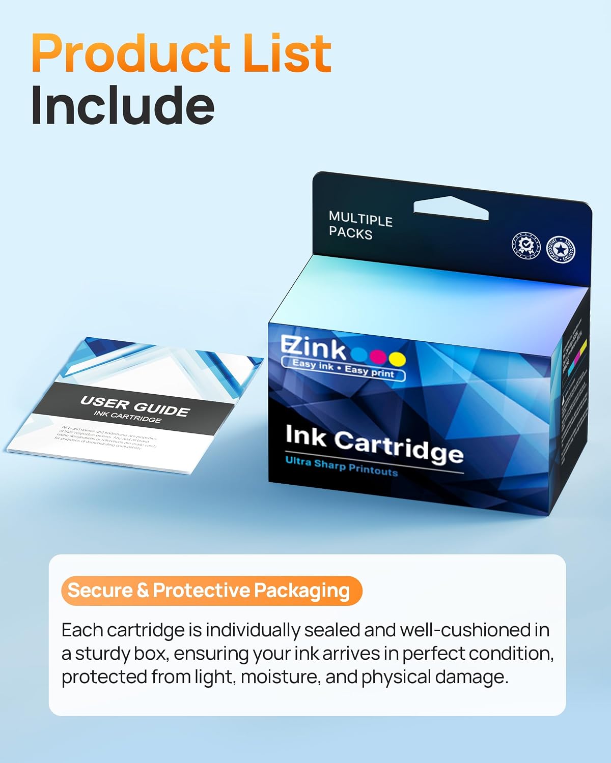 Thumbnail 4 de E-Z Ink Remanufactured Ink Cartridges 202XL