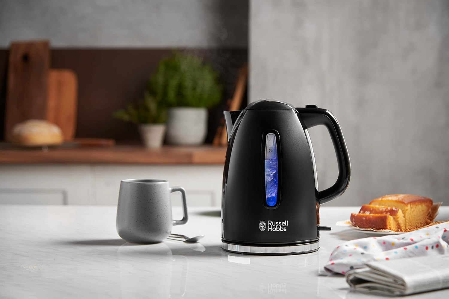 Detalle 2 de Russell Hobbs Textures+ Wasserkocher 1,7 l