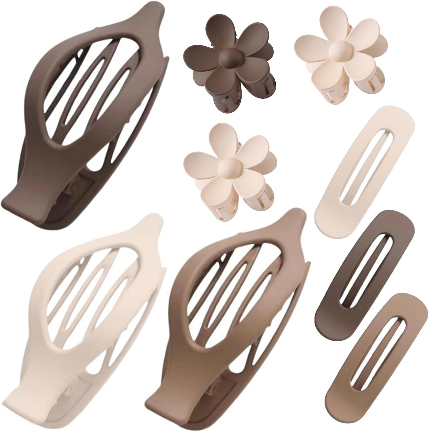 Detalle de Flat hair clips, 9-piece set