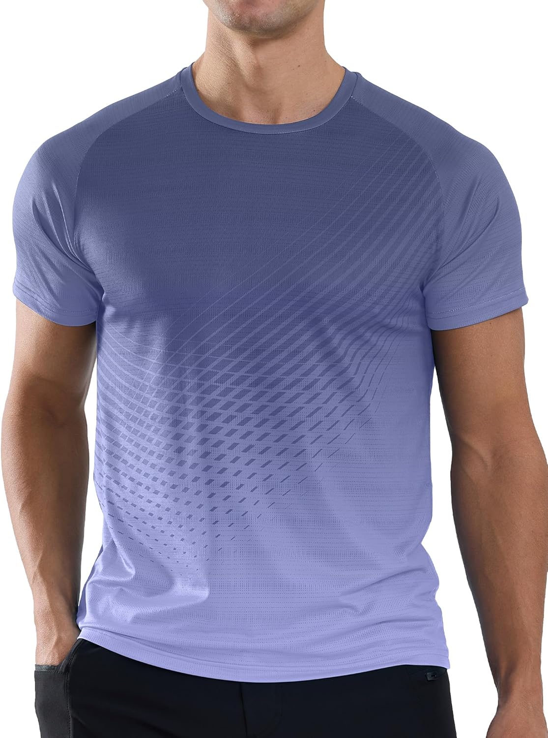 Thumbnail 6 de Moisture wicking gym T-shirt for men