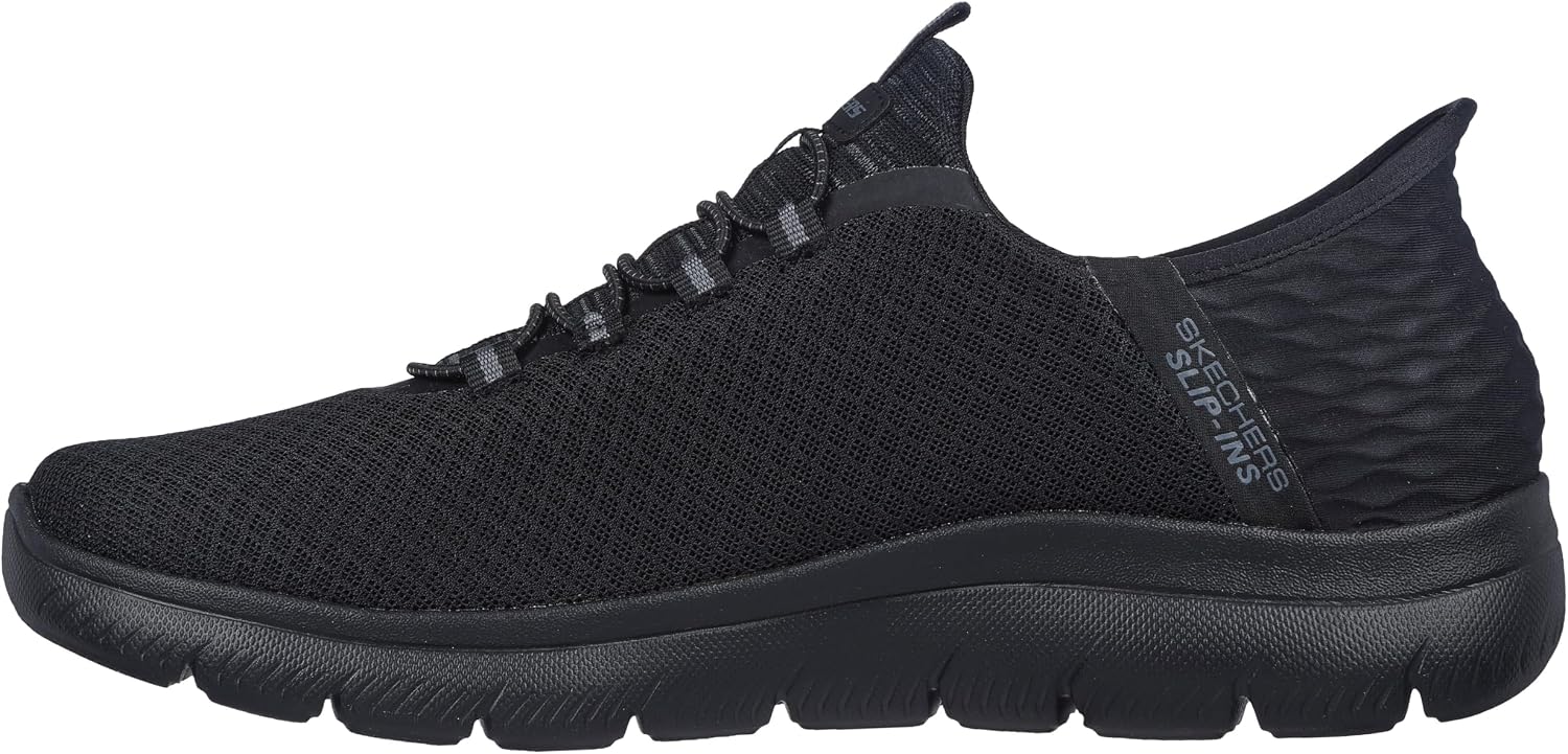 Detalle de Skechers Men's Summits High Range Trainer – Black, UK 12 Wide