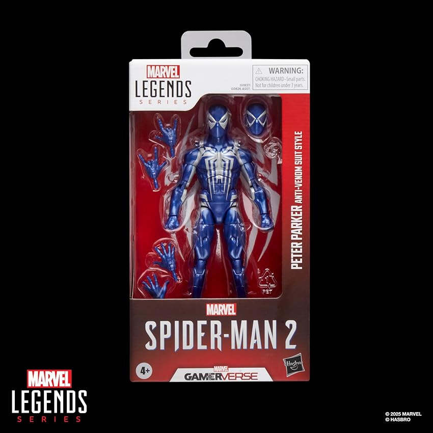 Thumbnail 1 de Marvel Legends Series Gamerverse Peter Parker Traje Anti-Venom — Figura de acción