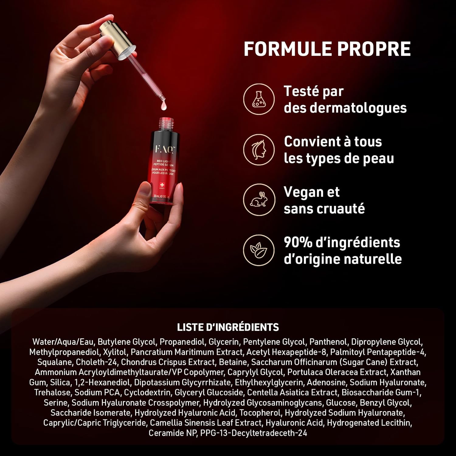 Thumbnail 5 de FAQ Red Light Peptide Serum 30 ml sérum visage