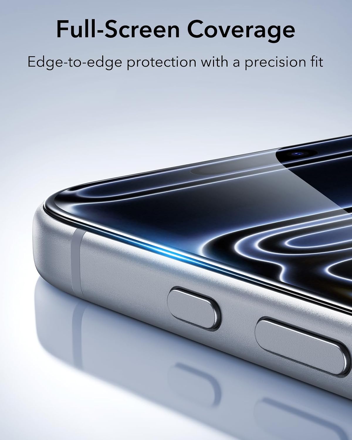 Thumbnail 6 de ESR iPhone 17 Pro Screen Protector 3-Pack, 9H Tempered Glass with UltraFit Tray