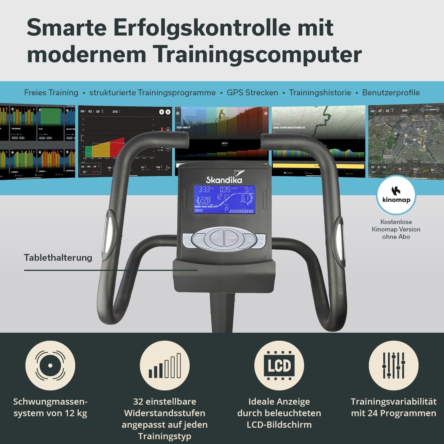 Thumbnail 4 de Skandika Morpheus Ergometer 12 kg