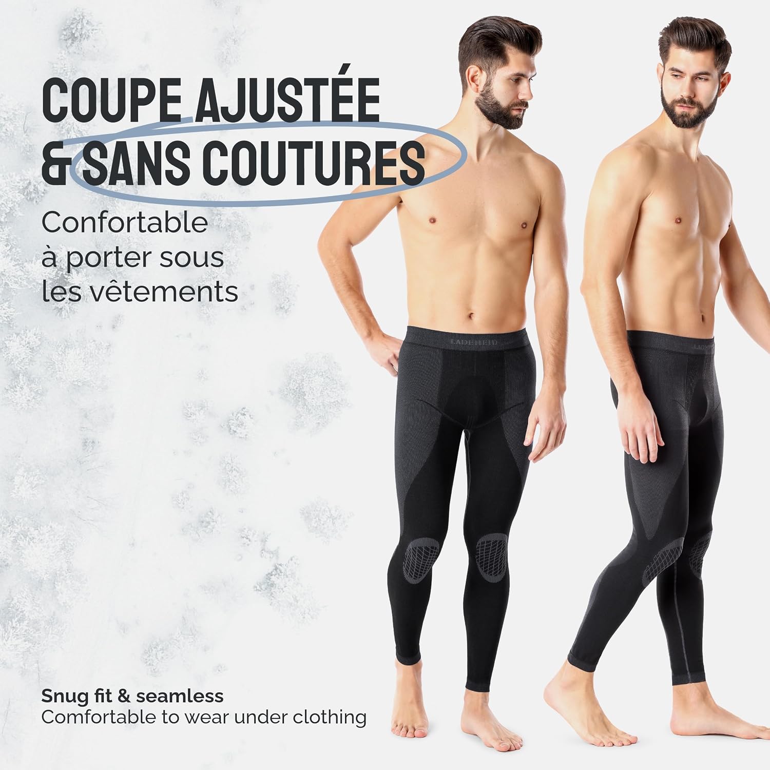 Detalle 1 de Ladeheid LAGI002 caleçon thermique homme