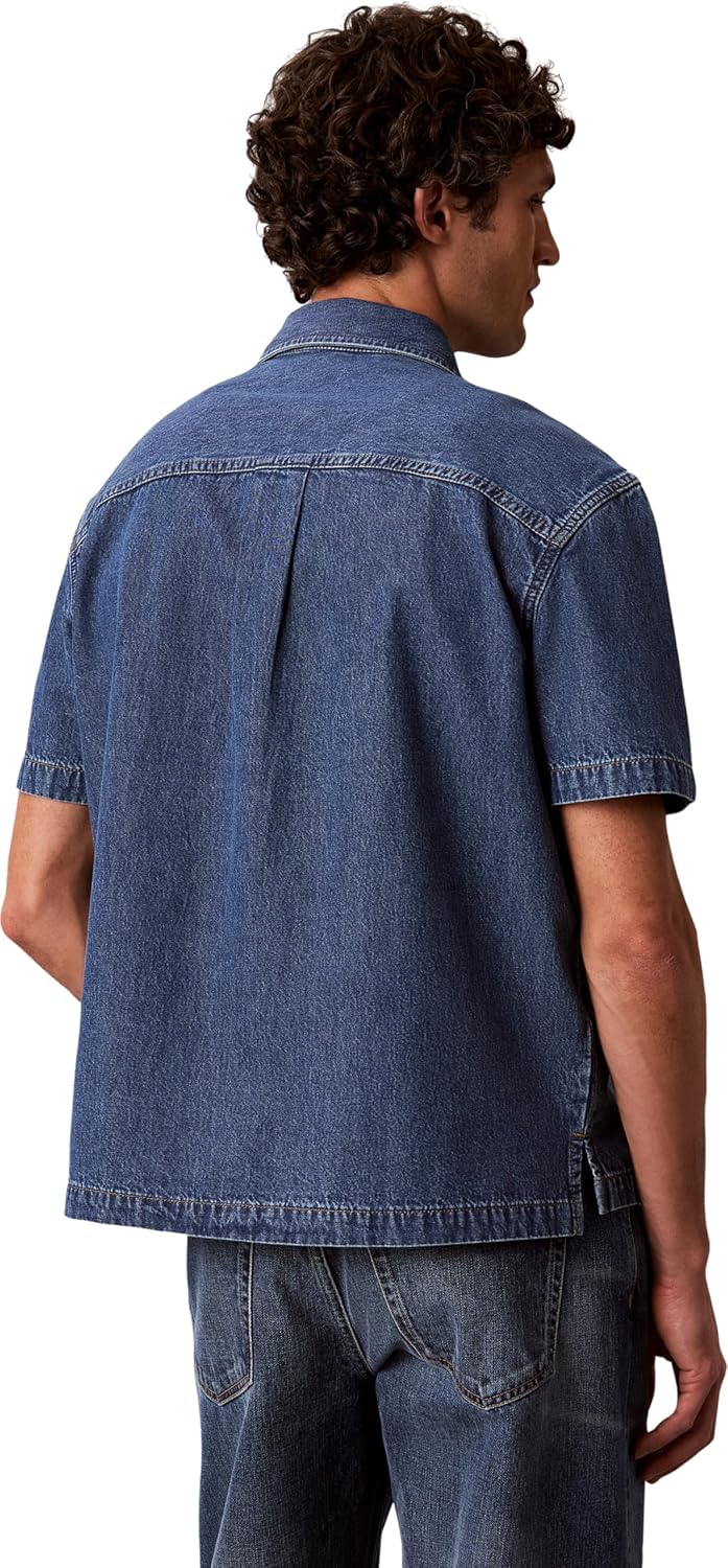 Detalle 2 de Calvin Klein Altre Camicie Uomo – Originale e Versatile