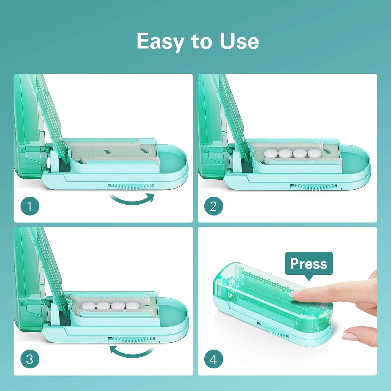 Detalle 1 de DEPAD Pill Splitter 2–15 mm