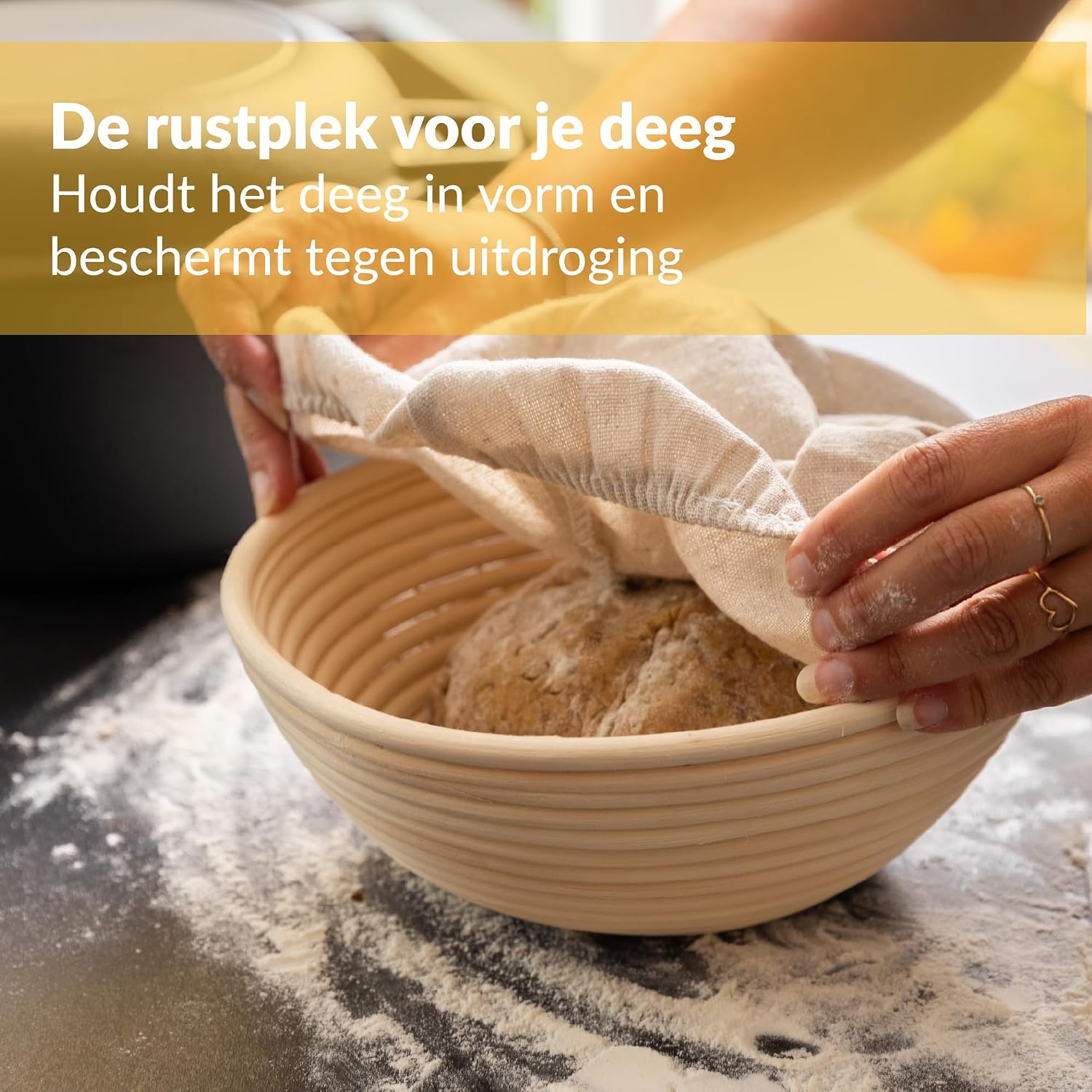 Detalle de Chefarone CHEF000054 gietijzeren braadpan 26 cm, 4,6 liter, voor brood en inductie