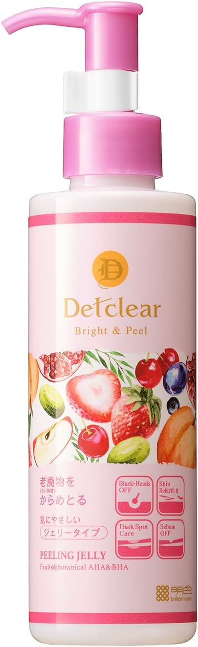 DET Clear exfoliating jelly, 180 ml