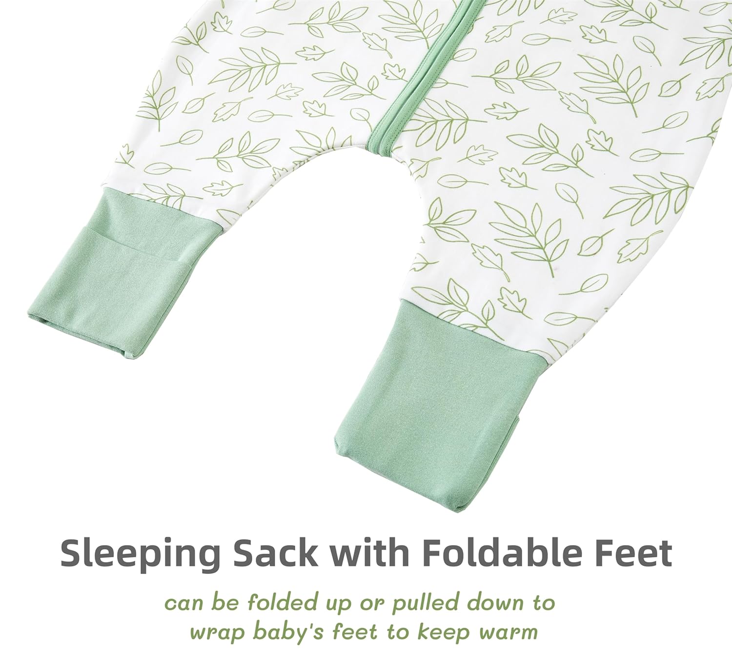 Thumbnail 6 de Chilsuessy Baby-Schlafsack Sommer mit Füßen 0,5 Tog aus 100% Baumwolle (110–120 cm)