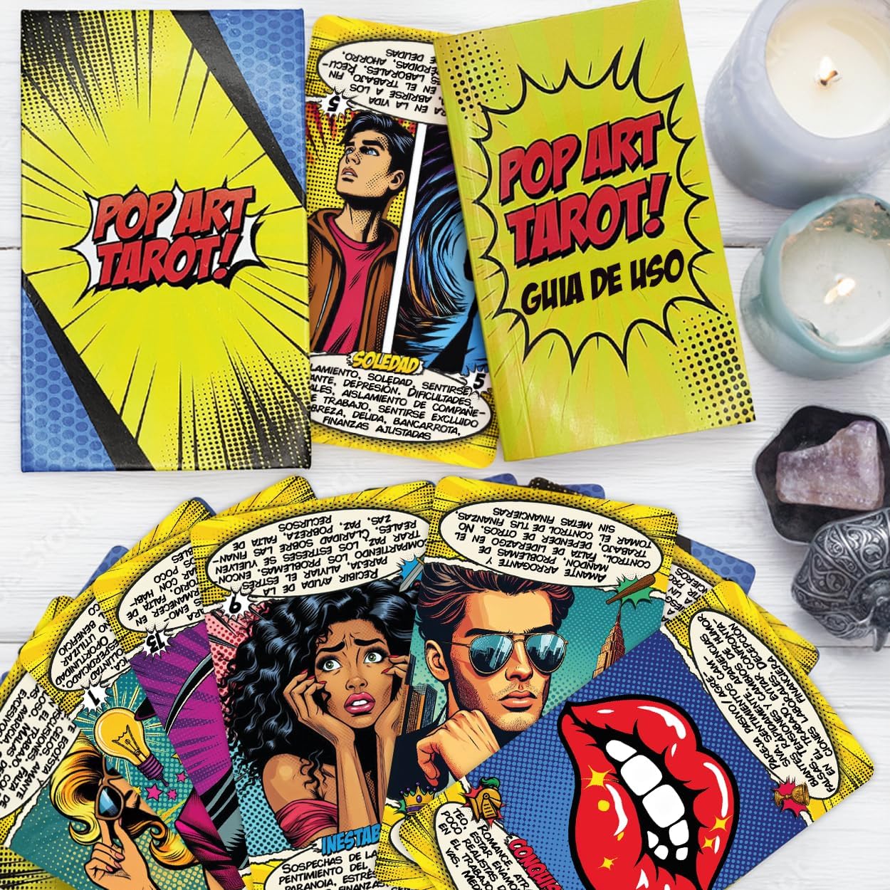Thumbnail 4 de TAROTIKA Tarot Pop Art 78 cartas