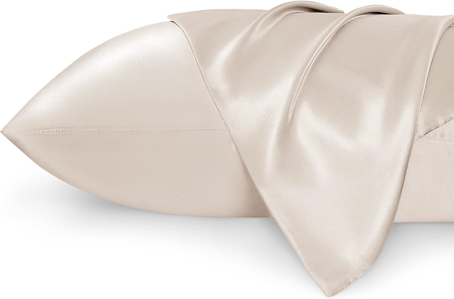 Thumbnail 6 de Bedsure Satin Pillowcase for Hair (Similar to Silk) – Cooling Pillow Cases, 2 Pack with Envelope Closure, Misty Lilac Purple