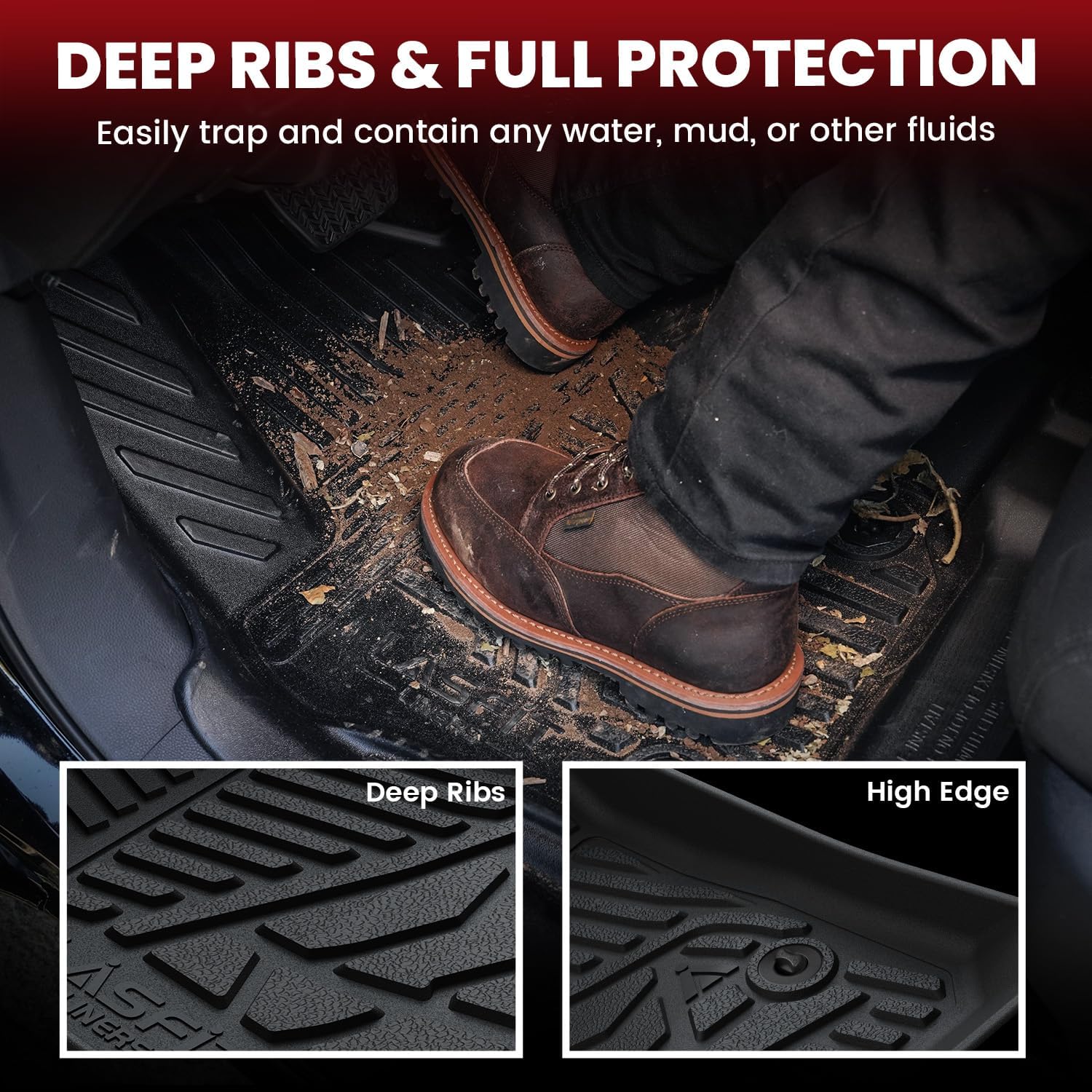 Detalle 2 de LASFIT Floor Mats for Silverado/Sierra 1500