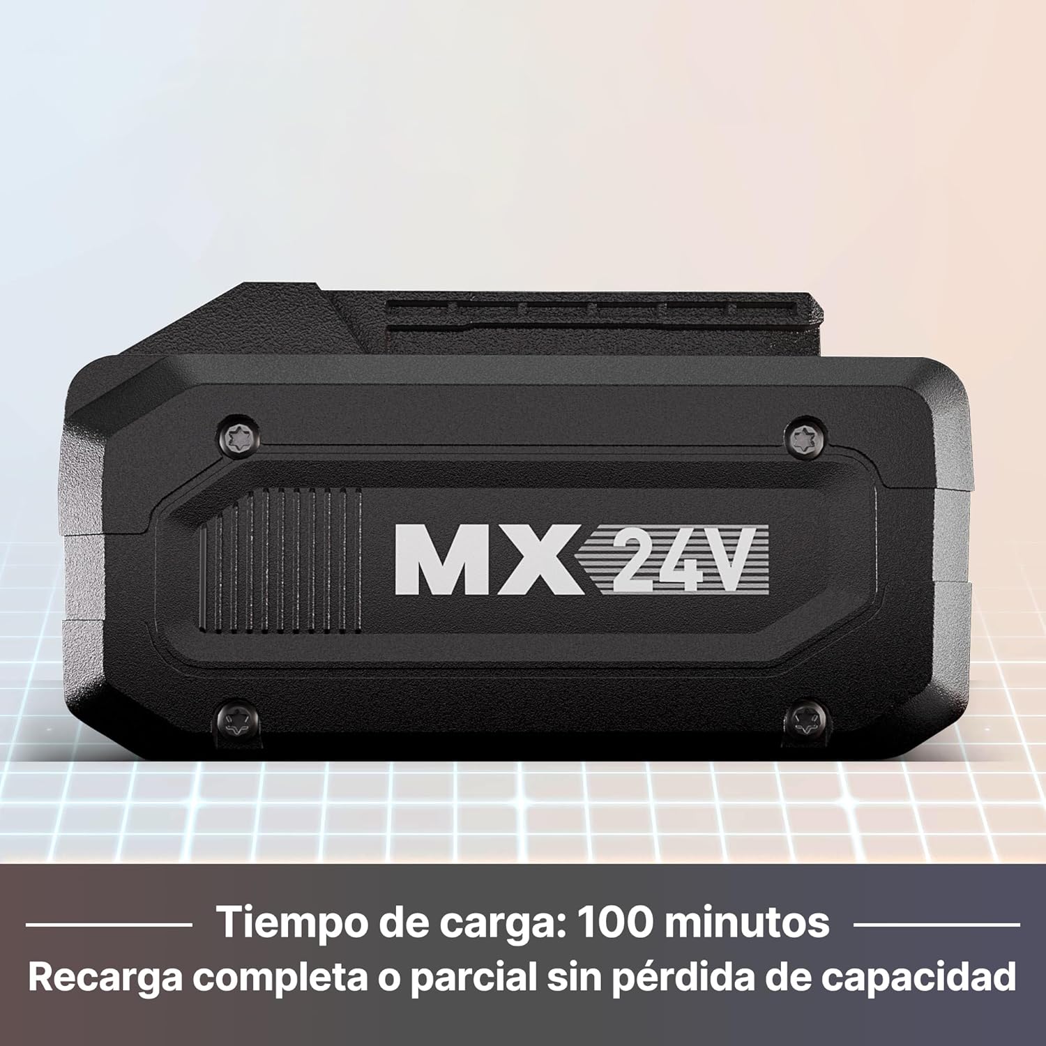 Detalle de LawnMaster Batería Li-Ion 24 V 4,0 Ah