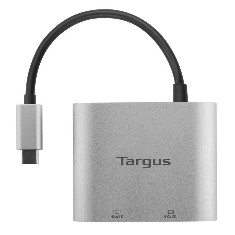 Detalle 2 de Targus ACA947EU Adaptador USB-C 3.2 Gen1 a 2x HDMI: doble estación de trabajo portátil