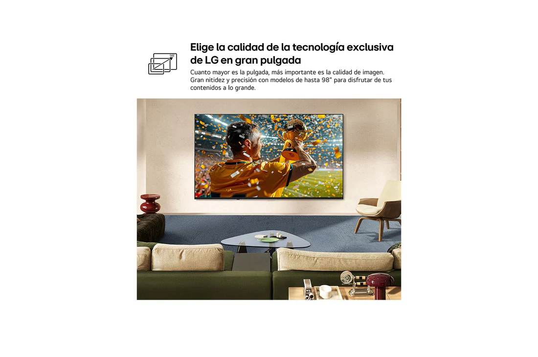Detalle de LG NANO 4K UHD AI NU85 de 43" (43NU850B6LA) — ficha de decisión de compra