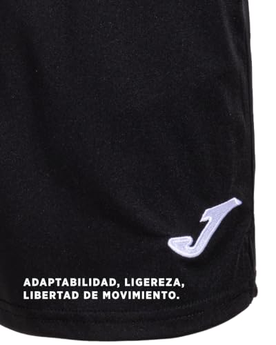 Detalle de Joma Drive Bermuda Sport Homme – Noir, 2XL/3XL, respirante et à séchage rapide