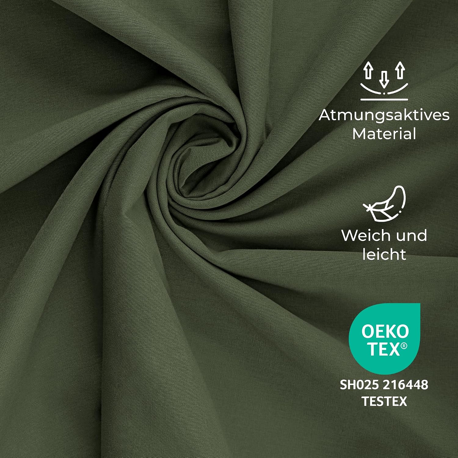 Thumbnail 6 de ZENACROSS Hüttenschlafsack Ultraleicht Mikrofaser – Schlafsack-Inlett mit integriertem Kissenfach