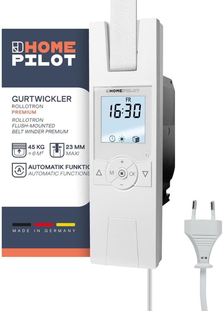 Detalle de Home Pilot Gurtwickler Premium – Elektrischer Gurtwickler zur Nachrüstung (10172345)