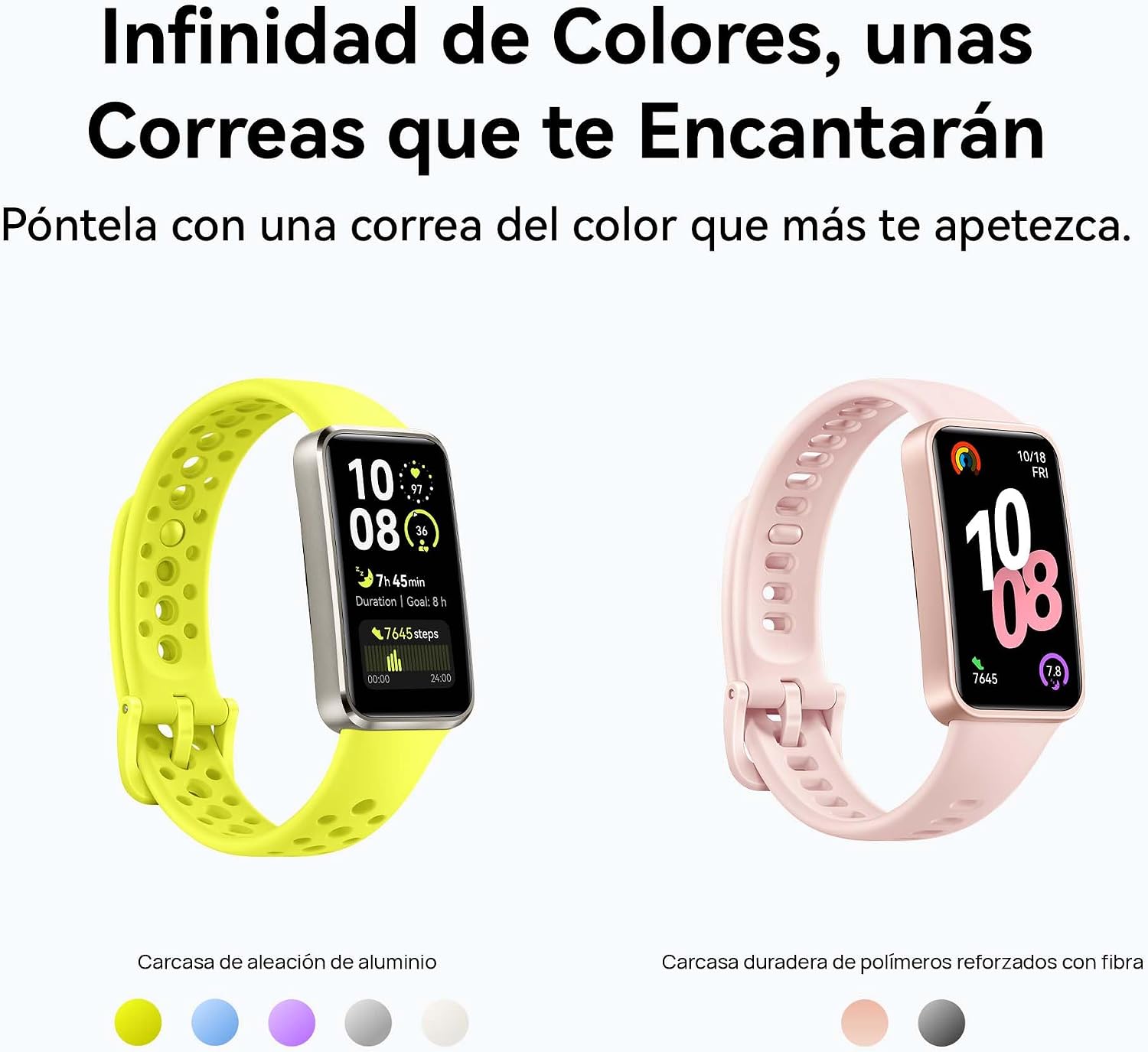Thumbnail 6 de HUAWEI Band 10 Monitorización IA, 14 días