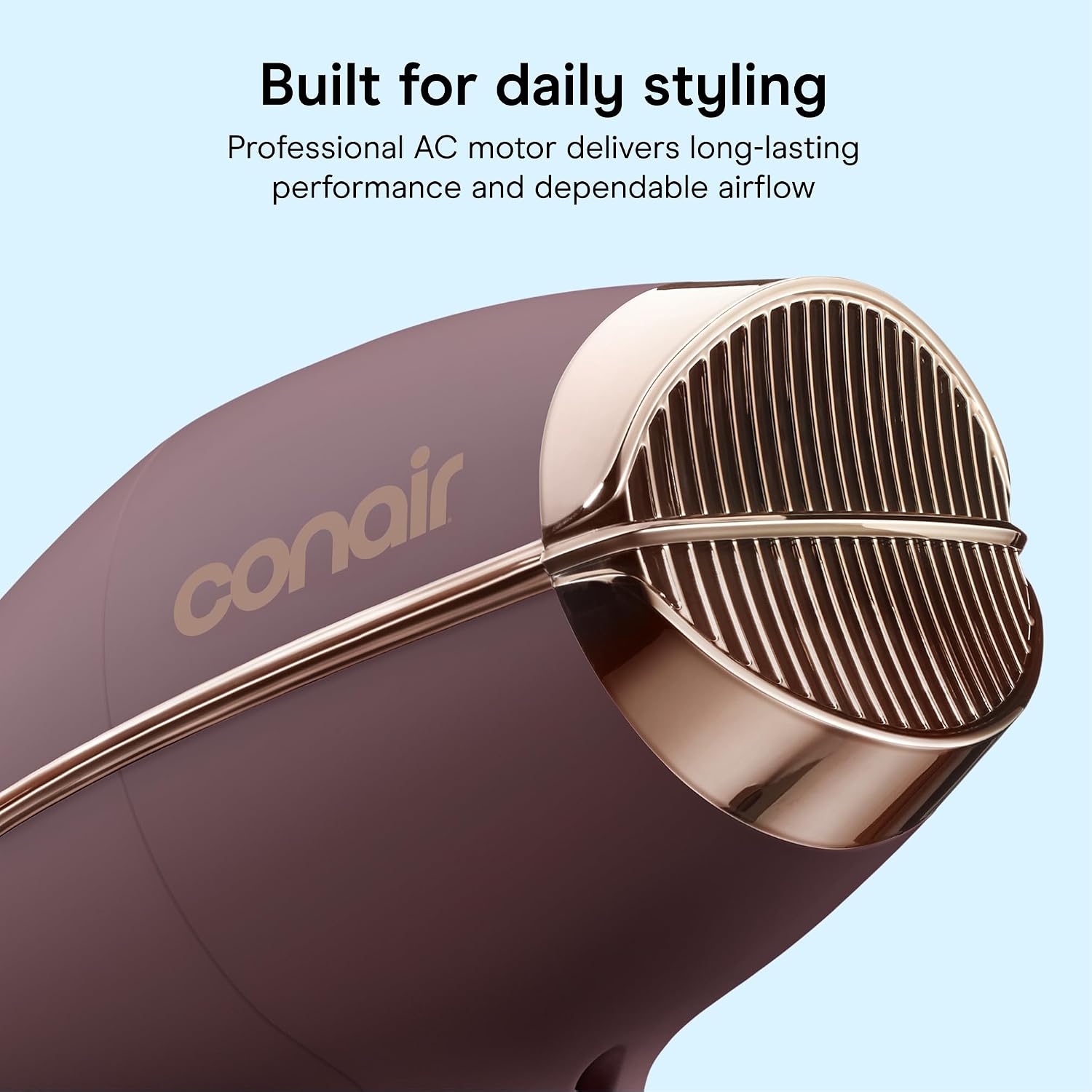 Detalle 2 de Conair Professional AC Motor Hair Dryer | Fast Drying, All Hair Types