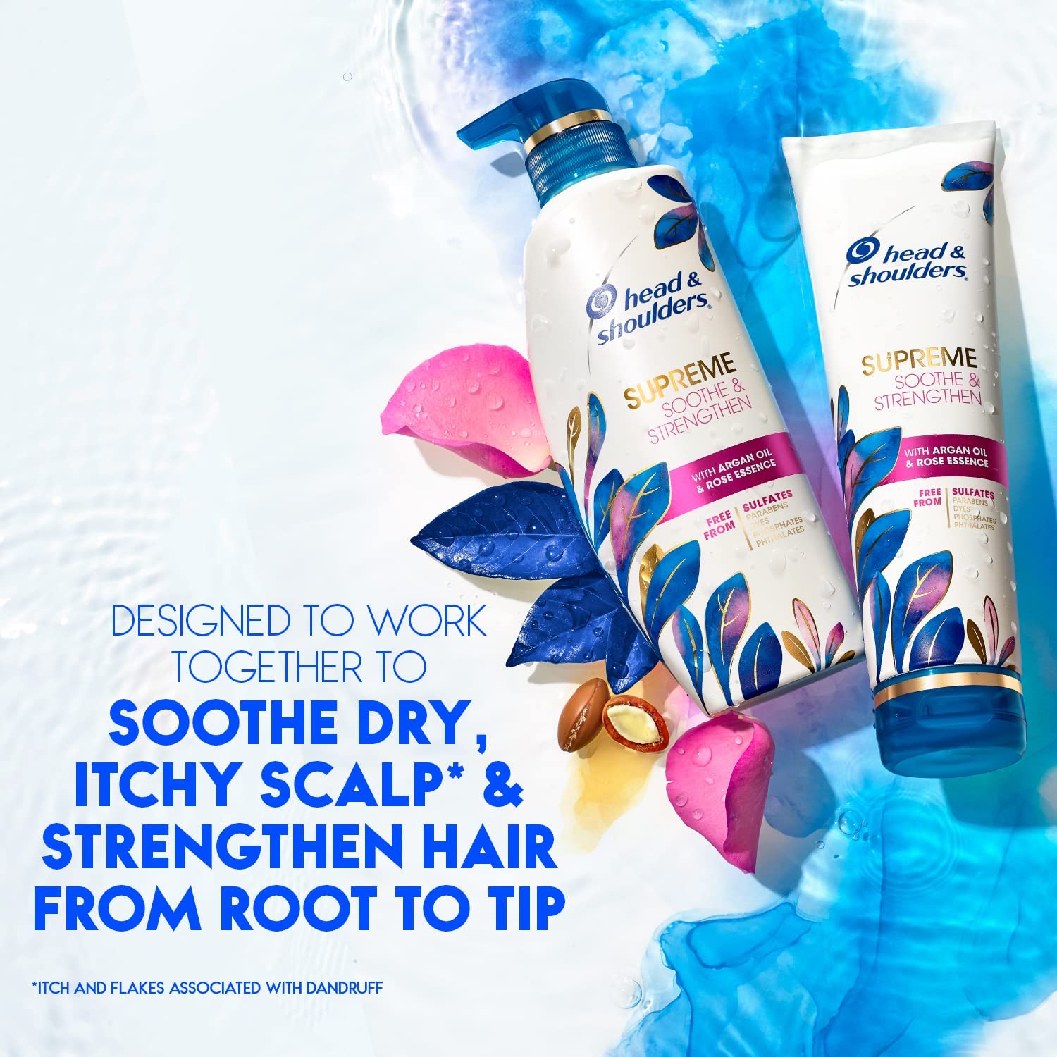 Detalle 1 de Head & Shoulders Supreme 167 Conditioner, Sulfate-Free with Argan Oil