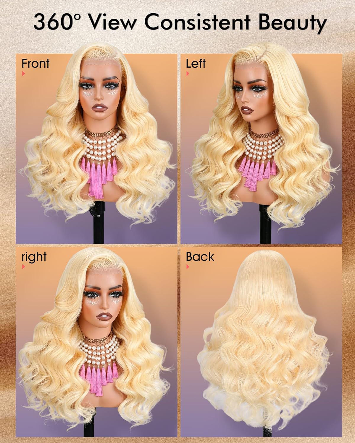 Thumbnail 5 de WAQI 30 Inch 613 Lace Front Wig