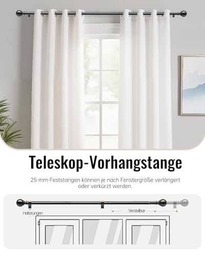 Detalle 2 de Tringle DEFYNEE 80-367 cm ⚙