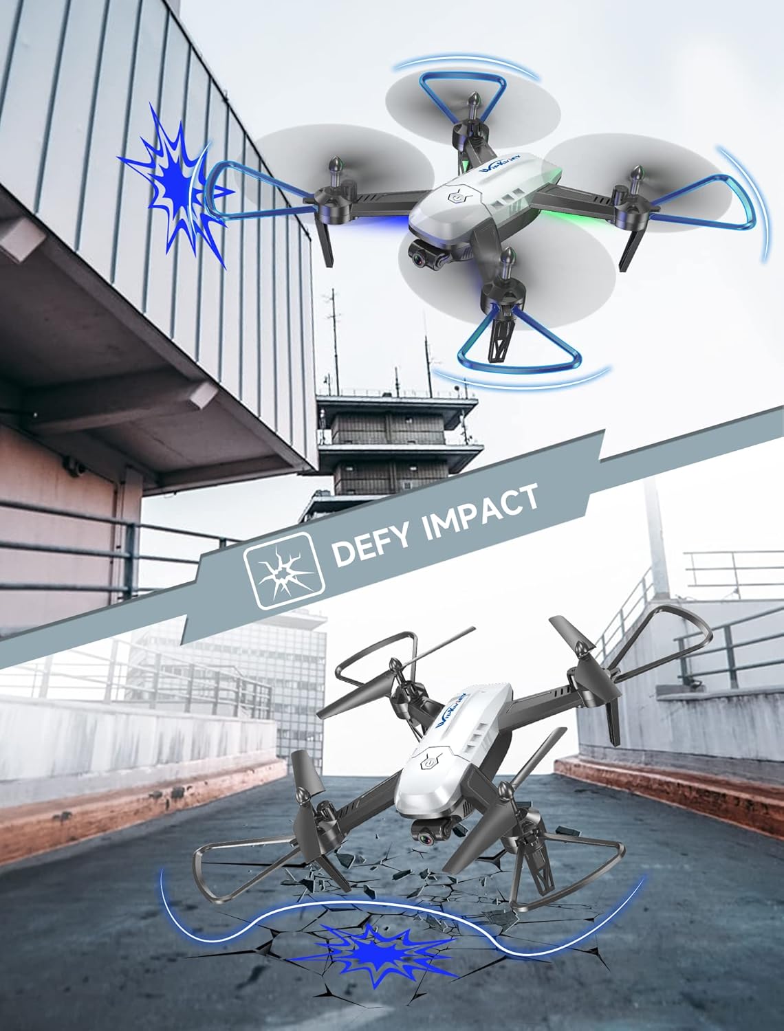 Thumbnail 6 de Wipkviey T6 Drone with Camera (1080P HD) – Long-distance FPV quadcopter for adults and beginners