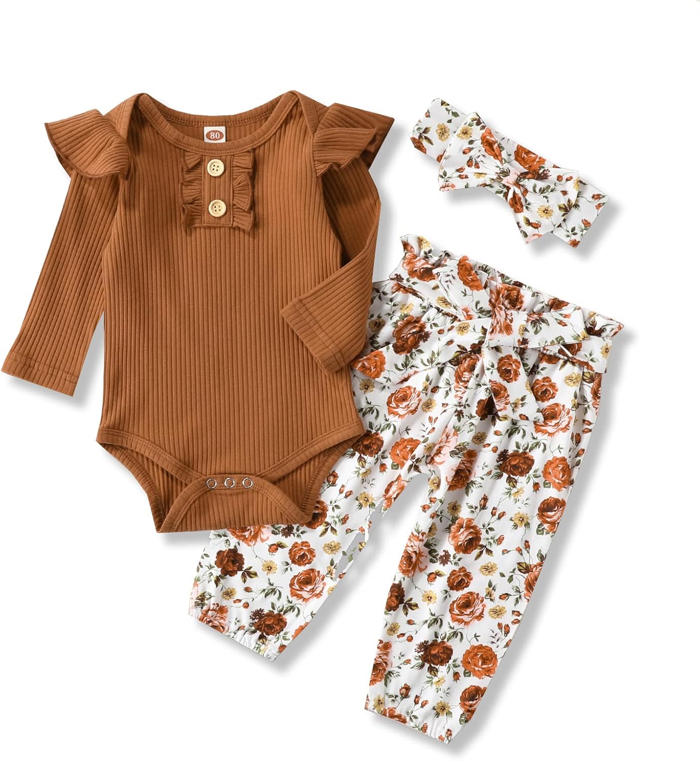 Thumbnail 6 de Kislio Baby Girl Outfit Set, Cotton Blend