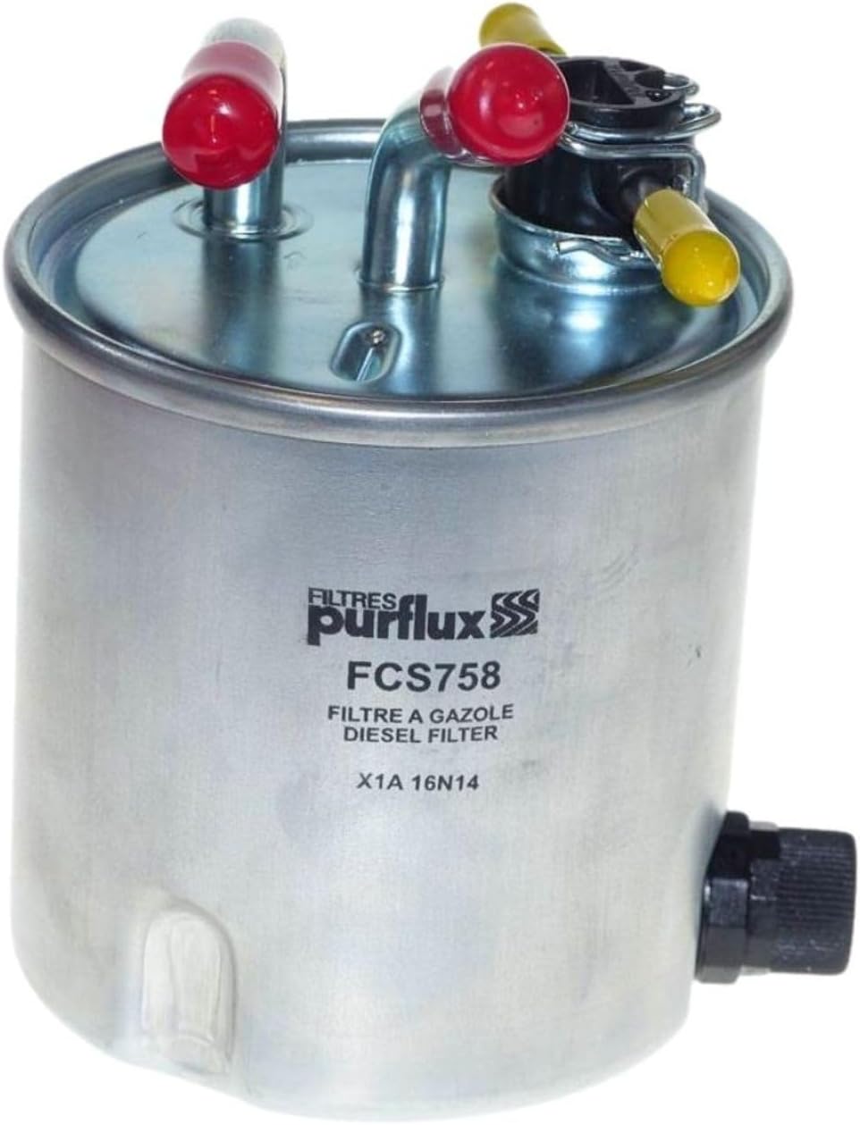 Detalle de PURFLUX Filtre à carburant Cartouche filtrante Compatible Nissan Pathfinder III R51 - FCS758