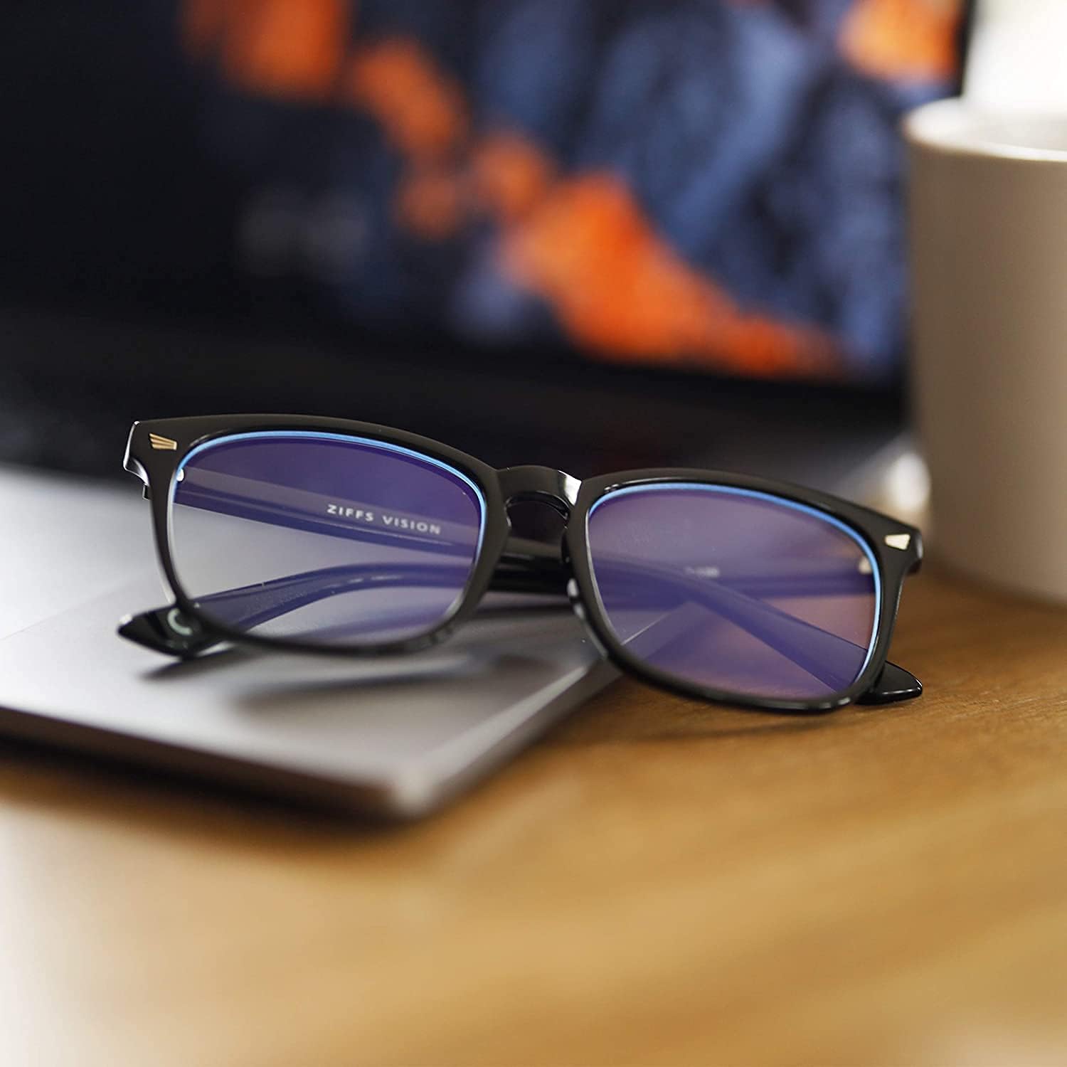 Thumbnail 2 de Ziffs Vision Blue light glasses with magnetic case