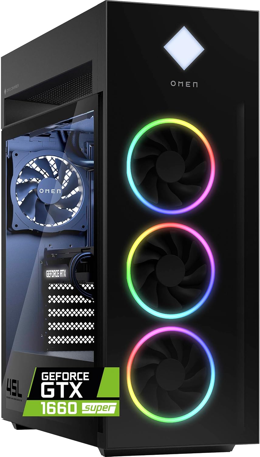 Detalle de HP OMEN 45L gaming PC with 64GB RAM