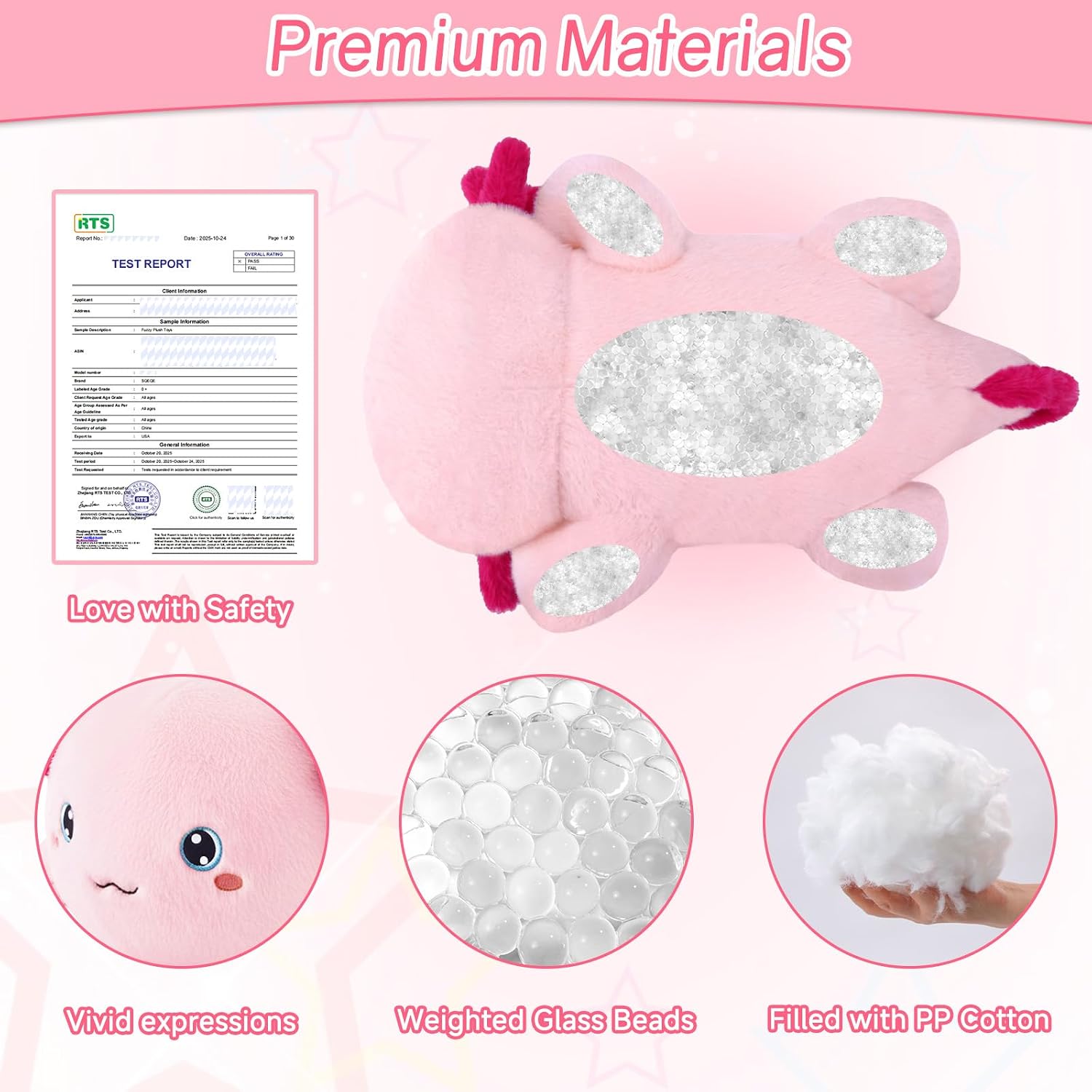 Detalle 2 de SQEQE Weighted Axolotl 23.6 in