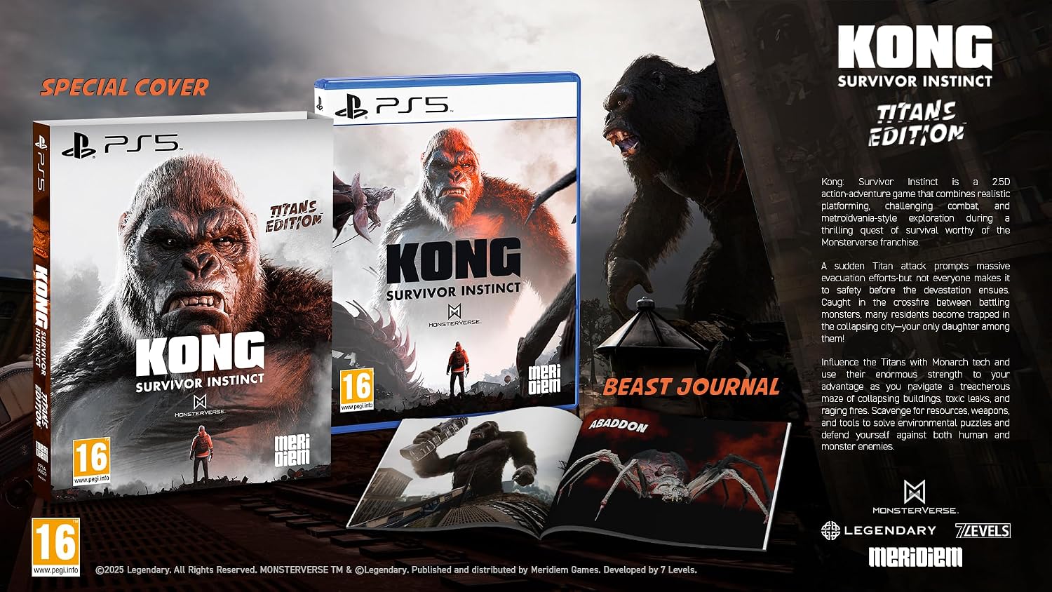 Detalle de KONG Survivor Instinct PS5